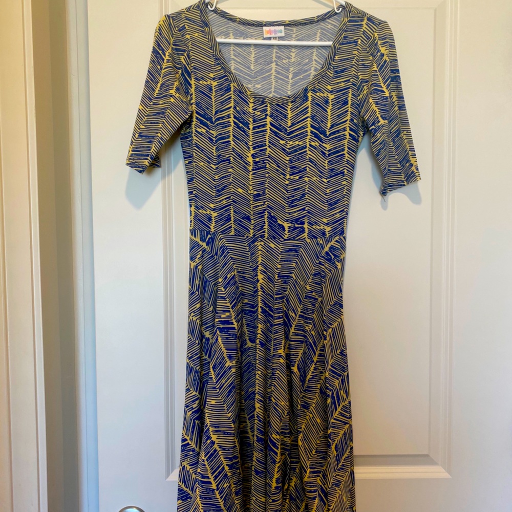 LulaRoe Nicole Dress XS